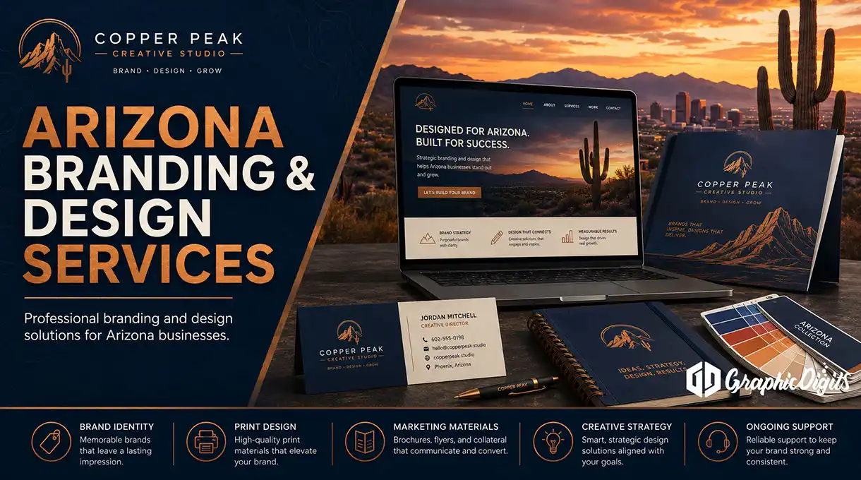 Arizona branding and design services by Graphic Digits