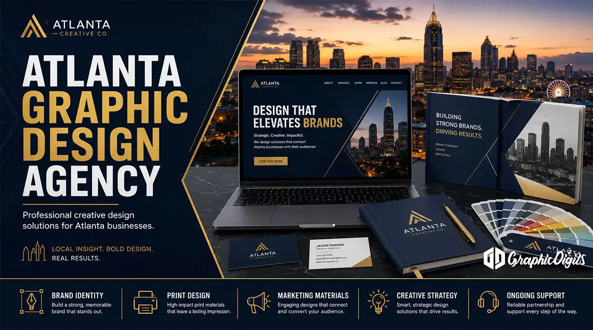 Atlanta graphic design agency custom experts by Graphic Digits