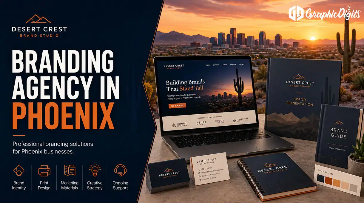 Brand identity system examples for Phoenix businesses