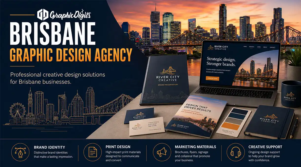 Brisbane graphic design agency by Graphic Digits