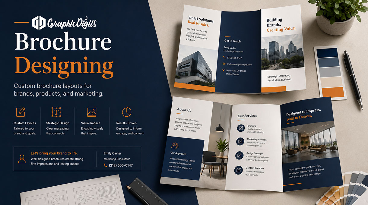 Brochure designing by Graphic Digits