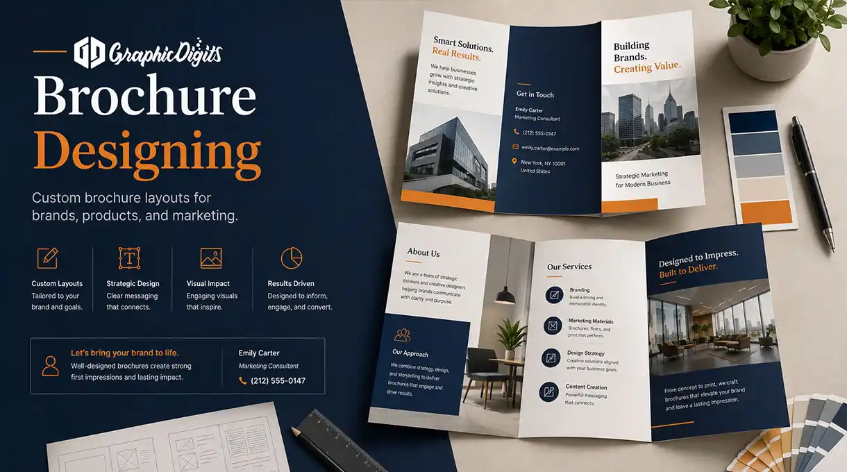Brochure designing by Graphic Digits