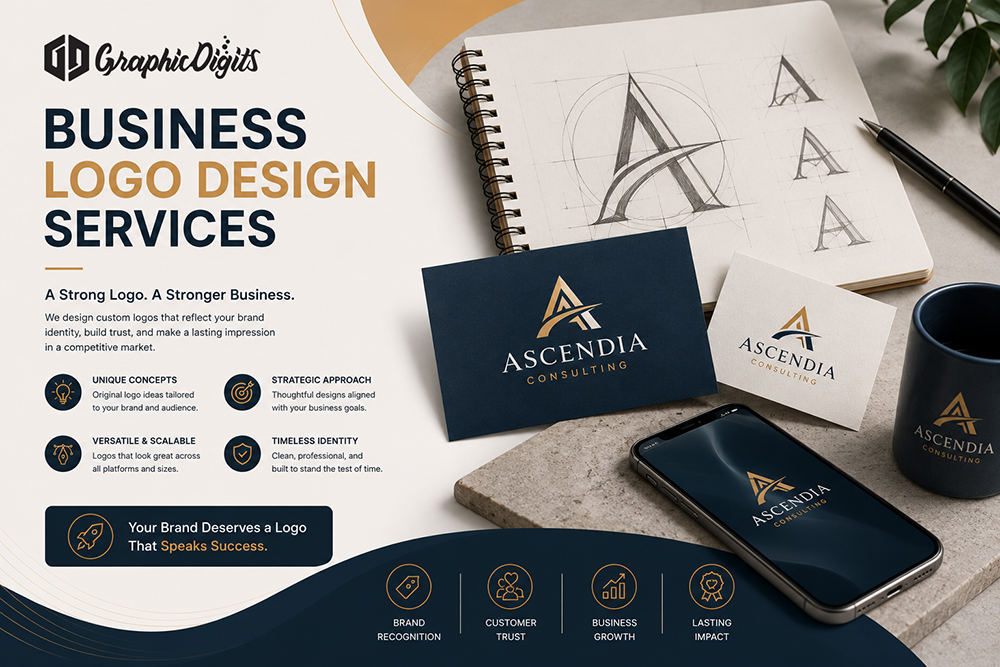 Business logo design services by Graphic Digits