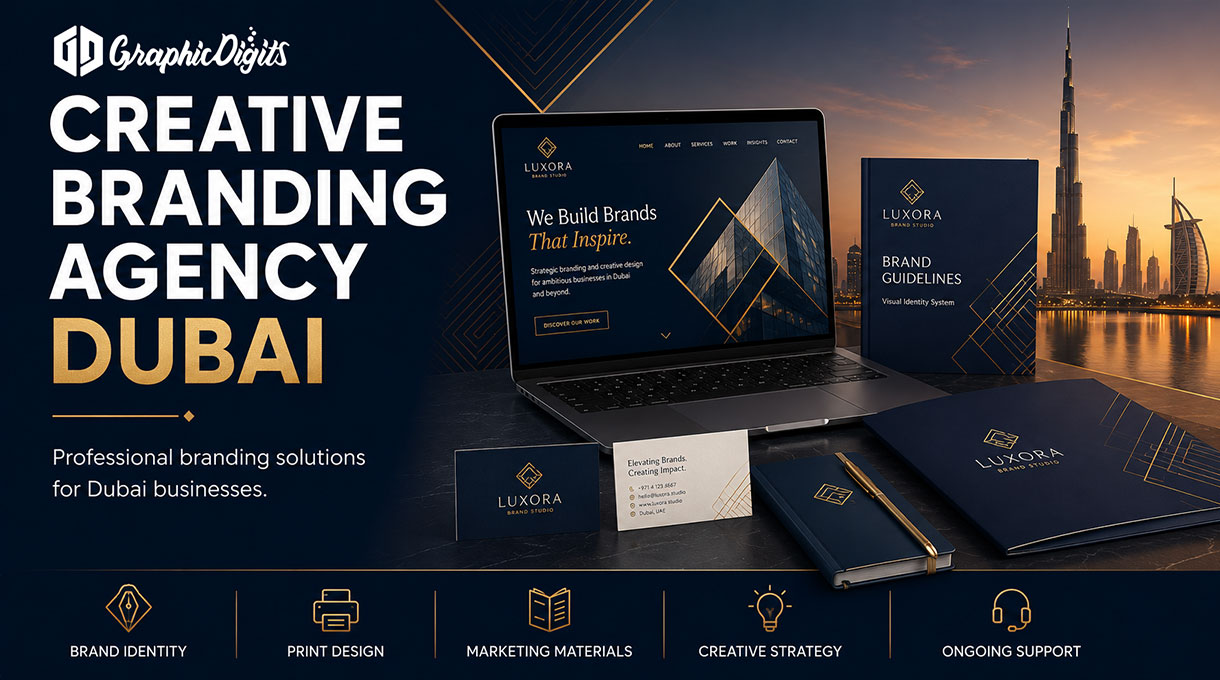 Creative branding agency Dubai by Graphic Digits