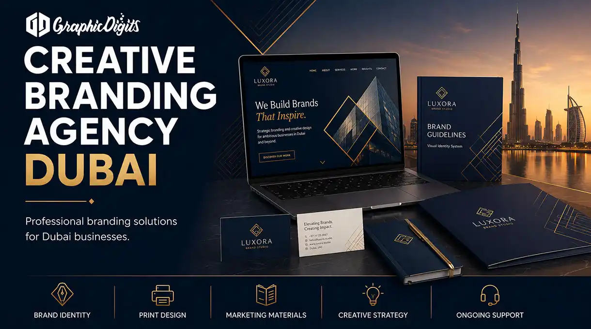 Creative branding agency Dubai by Graphic Digits