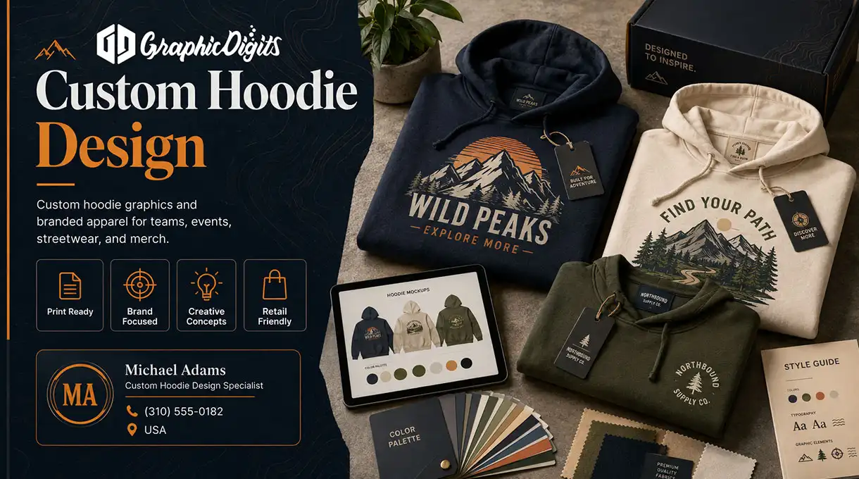 Custom hoodie design by Graphic Digits