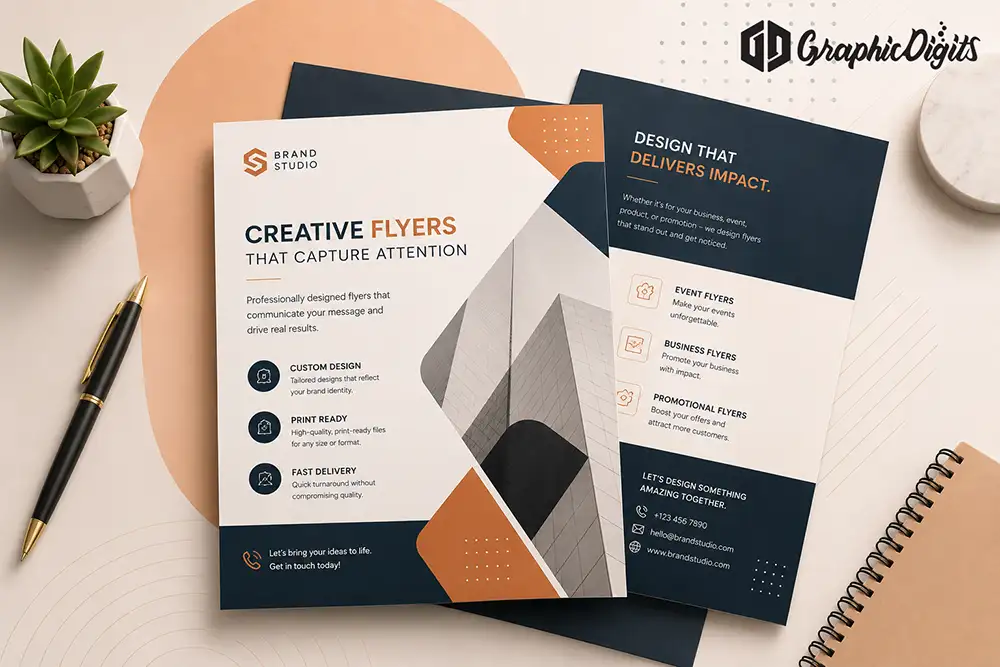 Flyer design services by Graphic Digits