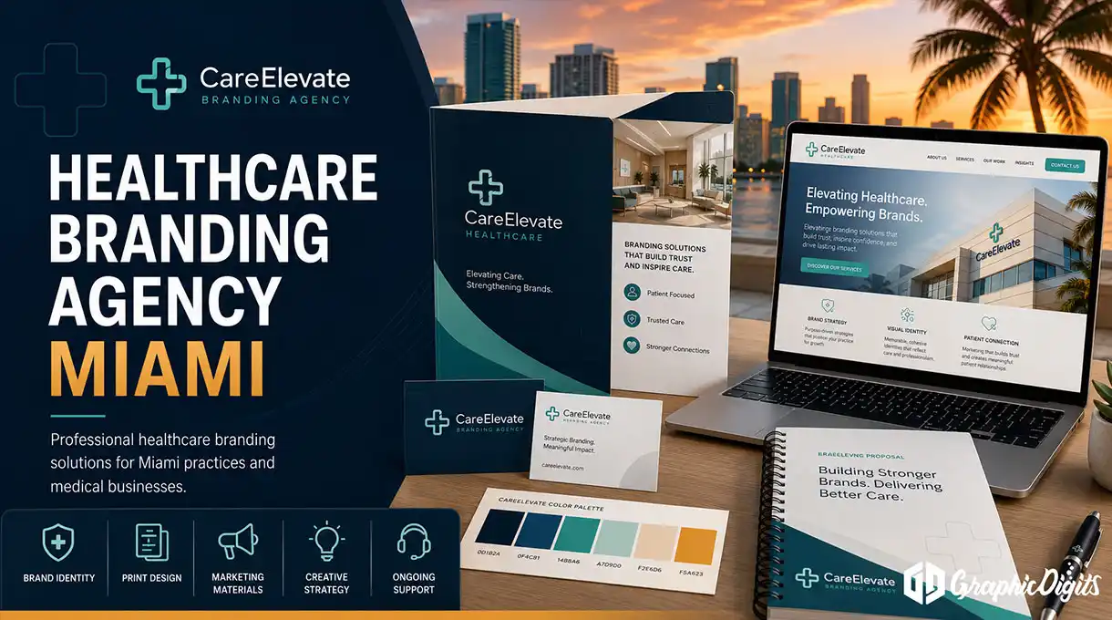 Healthcare branding agency Miami by Graphic Digits