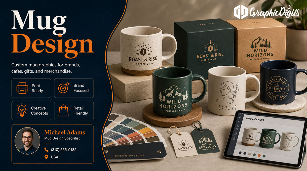 Mug design by Graphic Digits