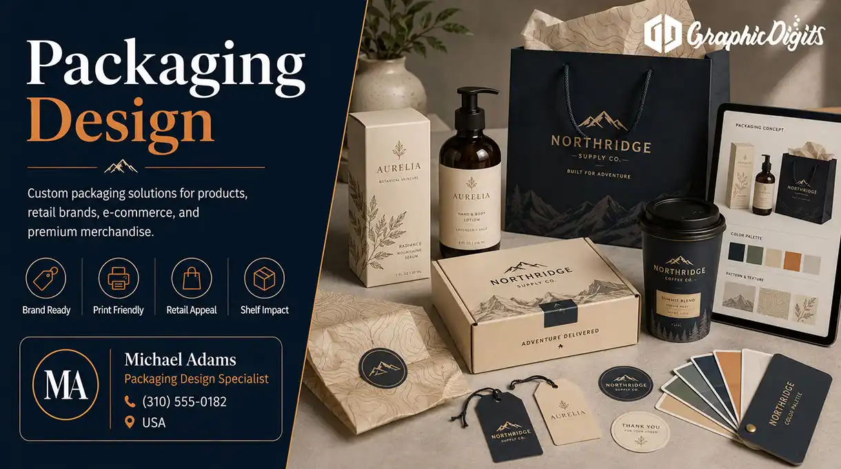Packaging design by Graphic Digits