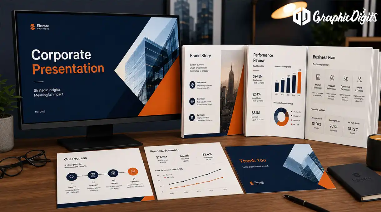 Presentation design services by Graphic Digits