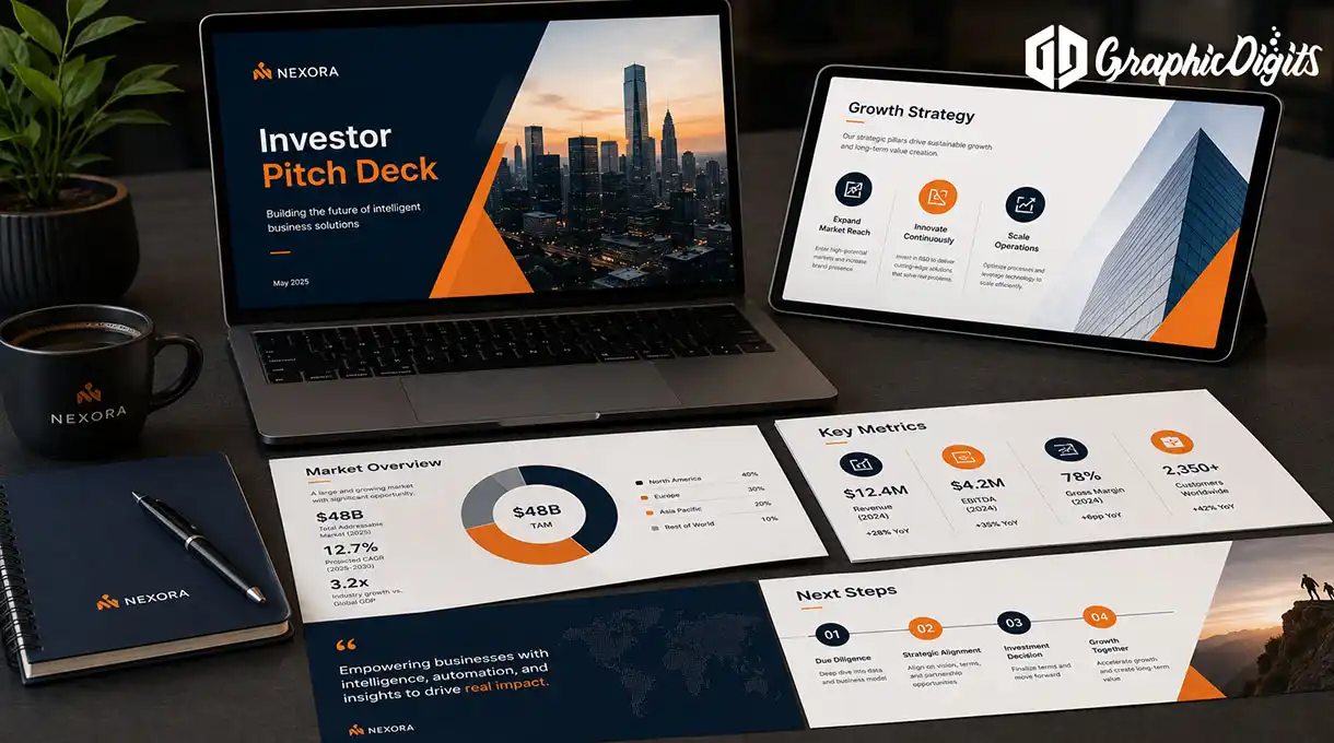 Presentation design by Graphic Digits
