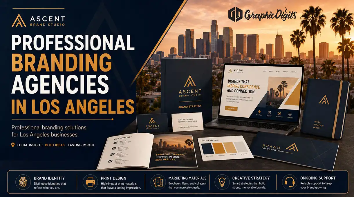 Brand identity system examples for Los Angeles businesses