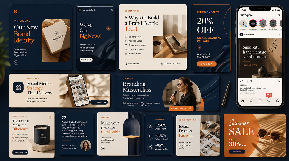 Professional social media graphics by Graphic Digits