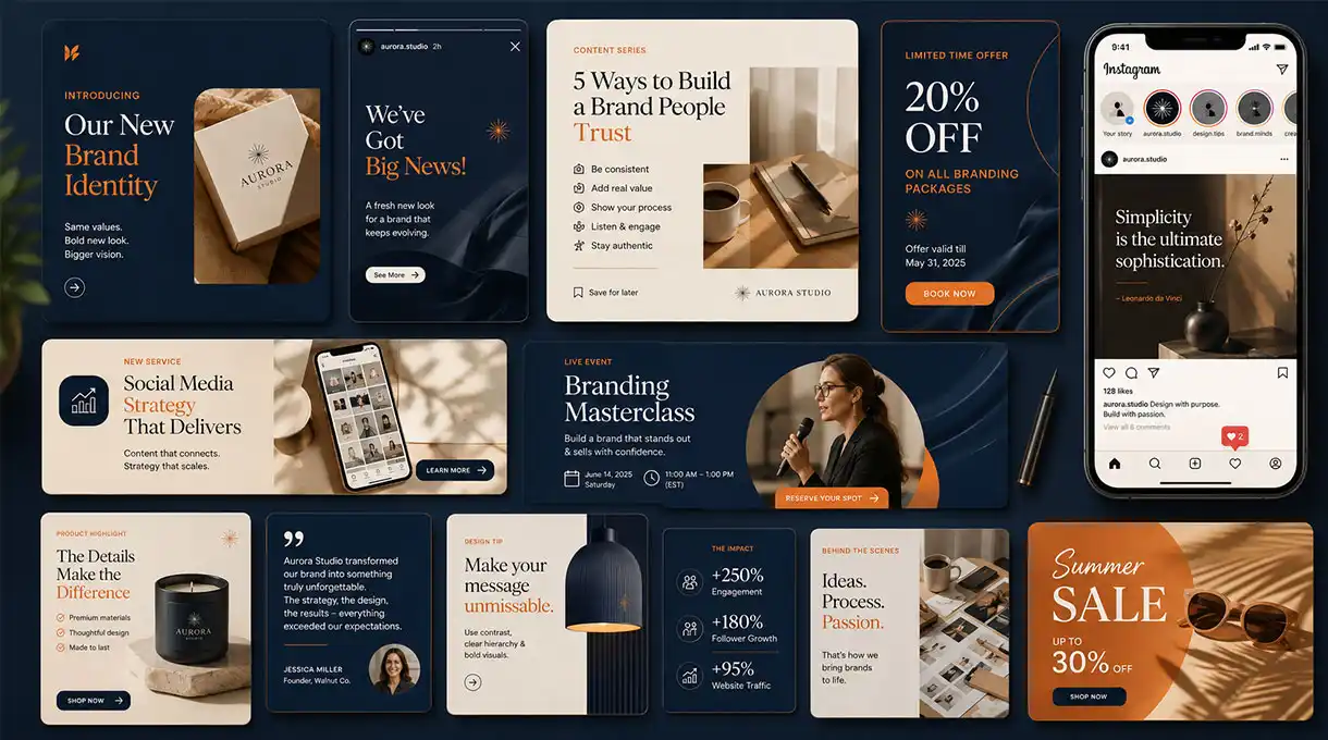 Professional social media graphics by Graphic Digits