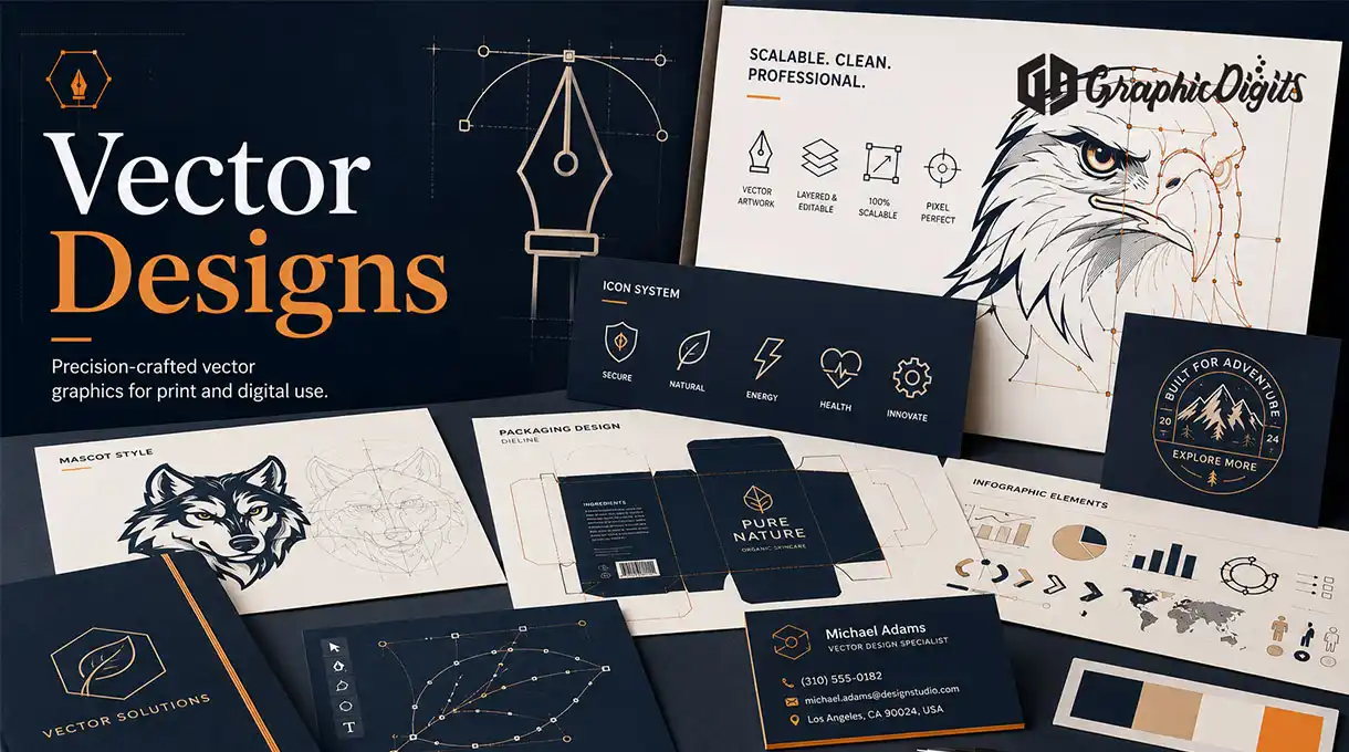Vector design services by Graphic Digits