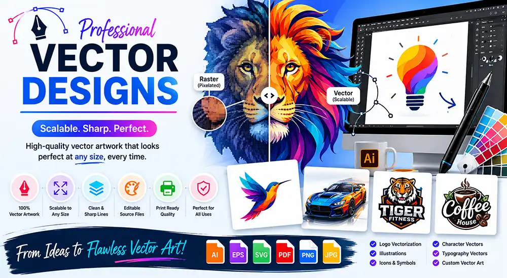 Vector design services by Graphic Digits