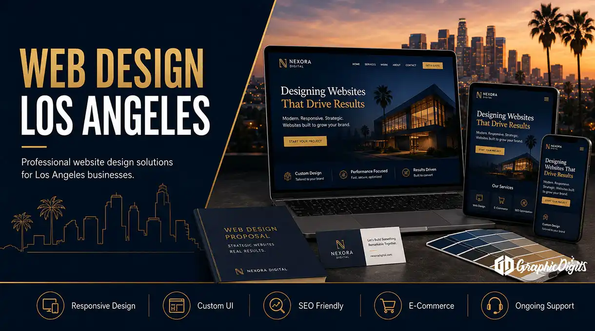Web design Los Angeles — build a brand that stands out with Graphic Digits