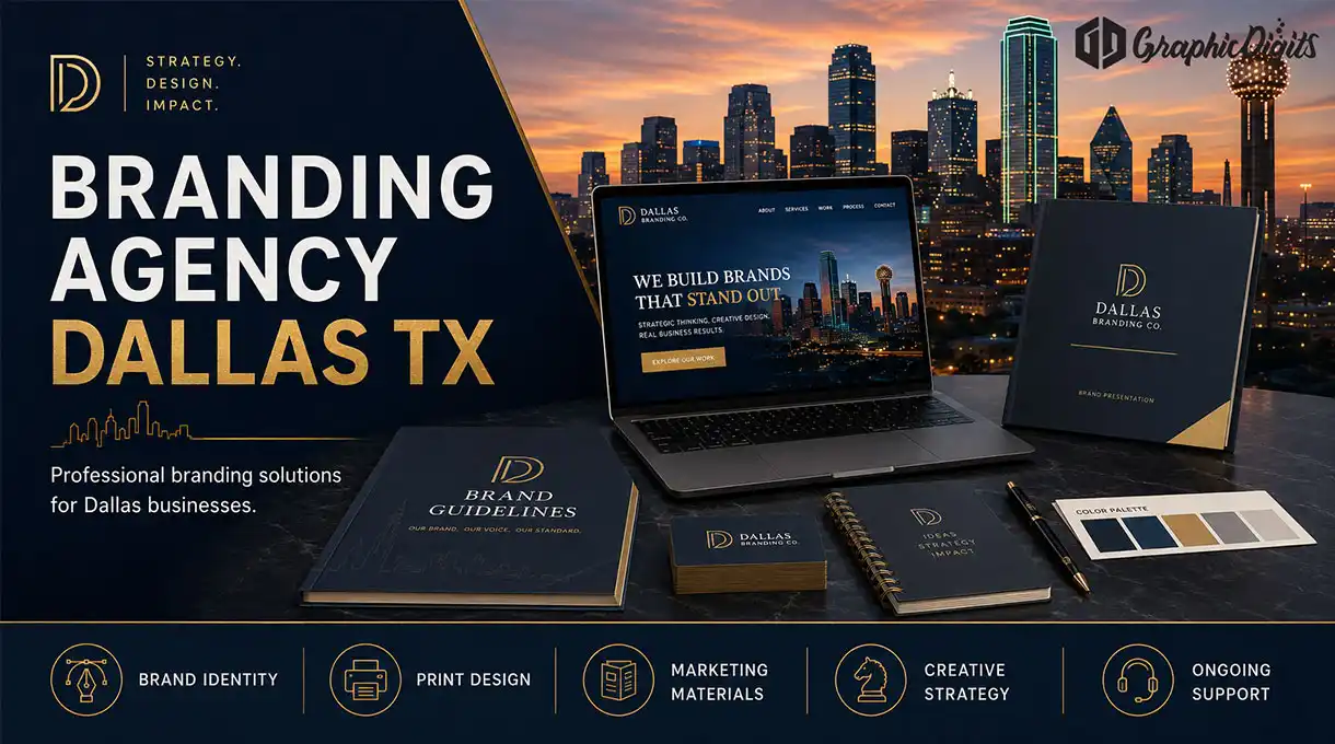 Branding agency Dallas TX — elevate your visual identity with Graphic Digits