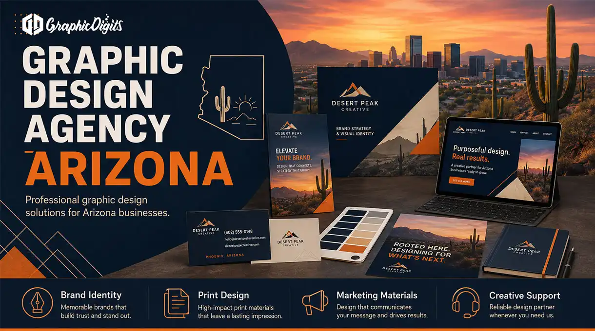 Graphic design agency Arizona by Graphic Digits
