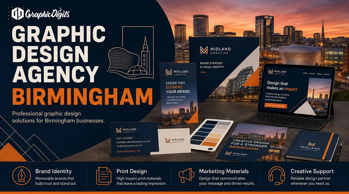 Graphic design agency Birmingham by Graphic Digits