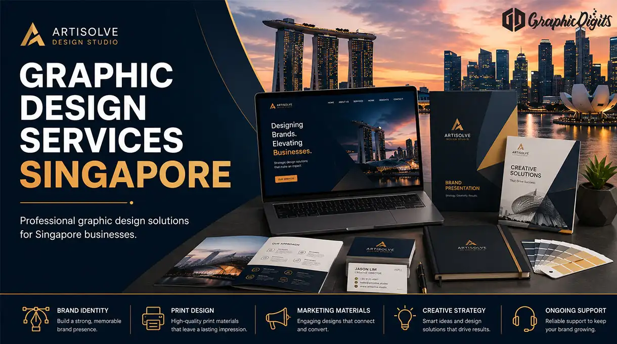 Graphic design services Singapore by Graphic Digits