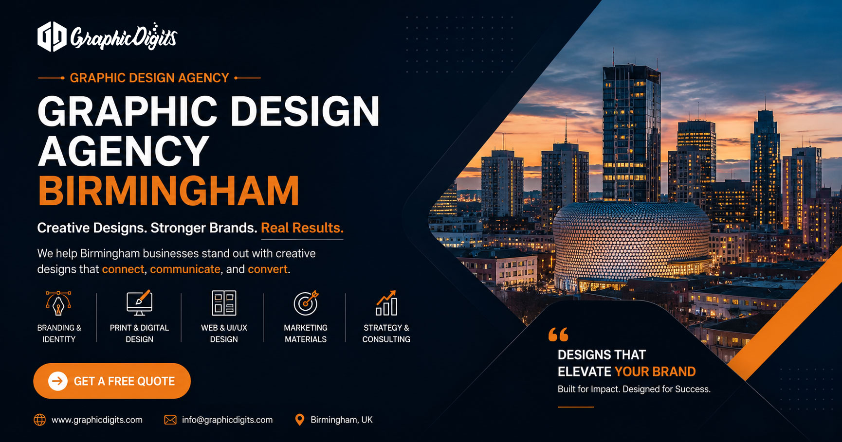 Birmingham graphic designers from Graphic Digits