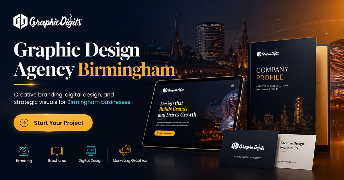 Graphic Design Agency Birmingham by Graphic Digits