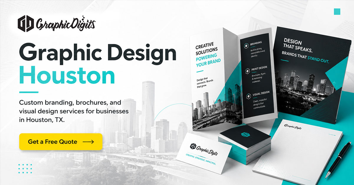 Graphic design in Houston — local experts at Graphic Digits