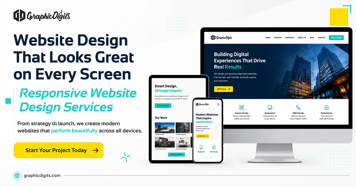 Responsive website design services ready to elevate your online presence