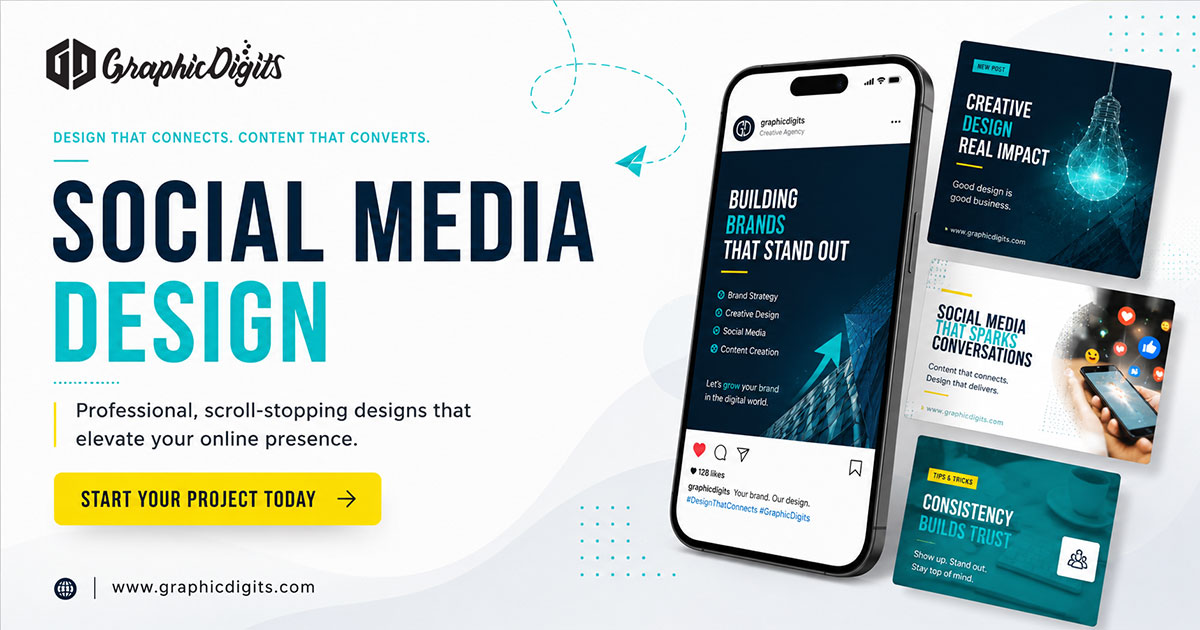 Social media design visuals handled by Graphic Digits