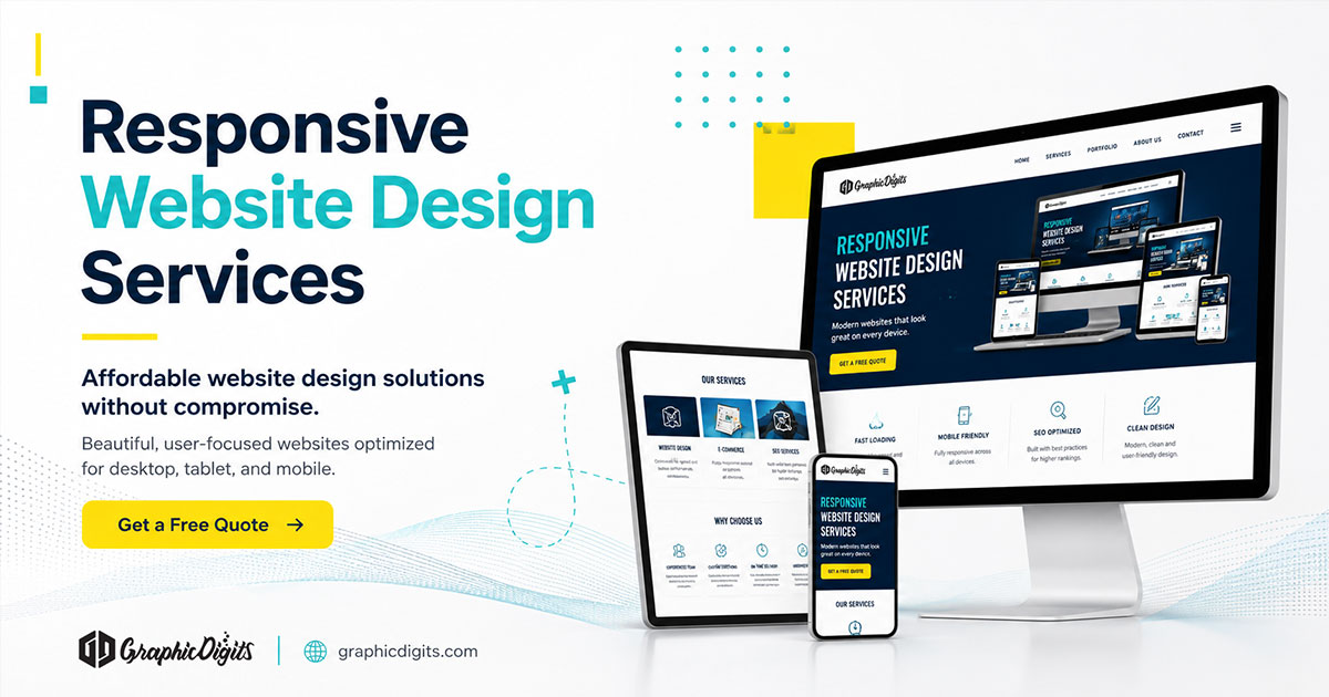Web design services in California by Graphic Digits