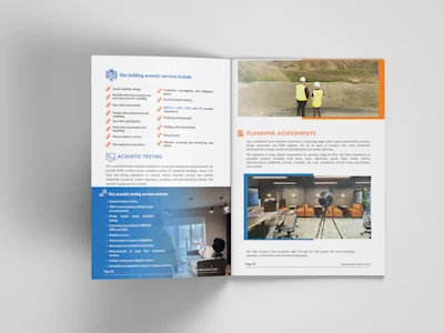 A4 Brochure Mockup 4