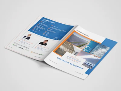 A4 Brochure Mockup 8