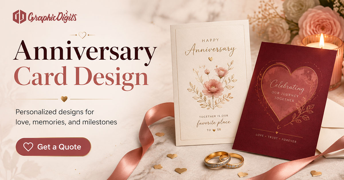 Anniversary Card Design
