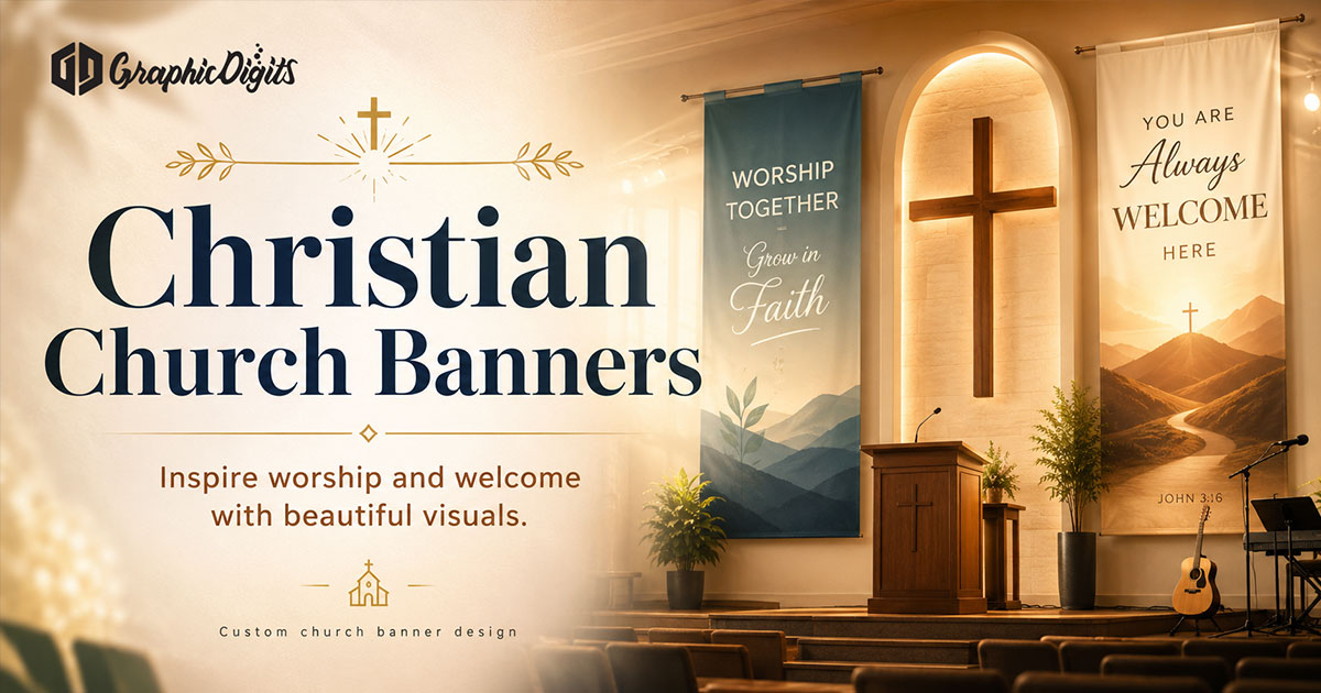 Christian Church Wall Banners
