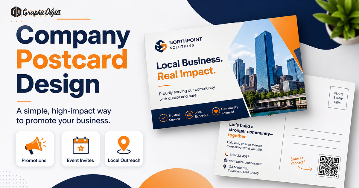 Company Postcard Design