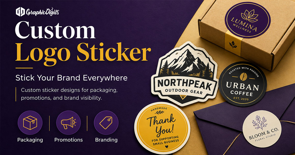 Custom Logo Sticker