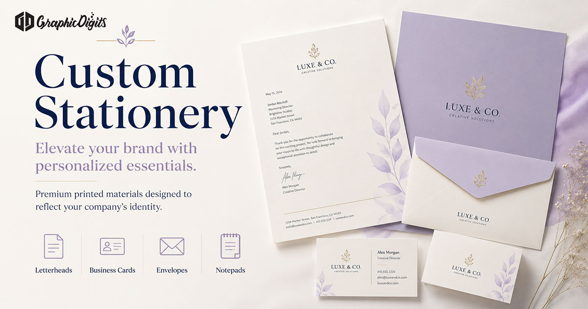Custom Stationery