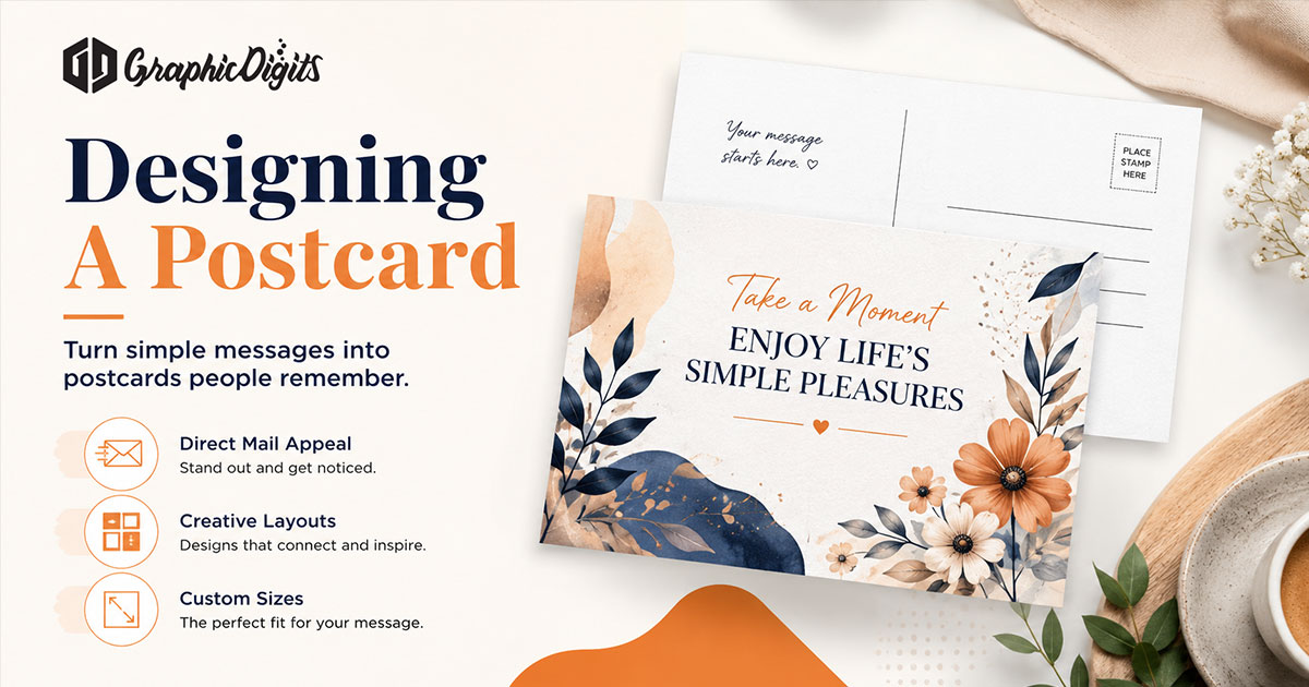 Designing A Postcard