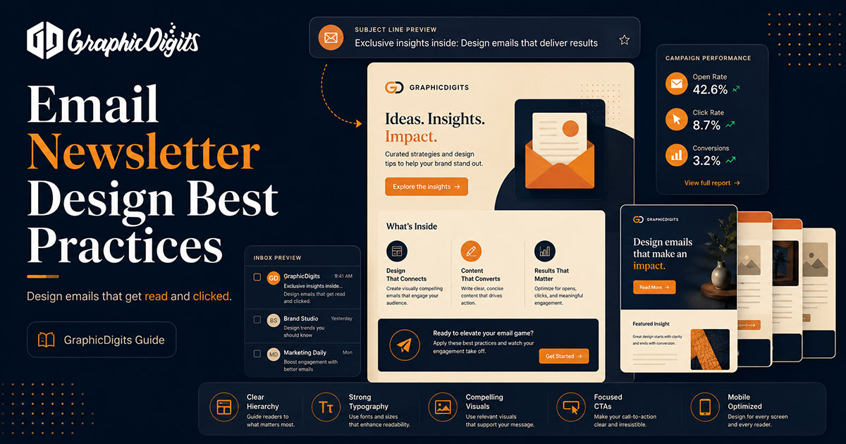 Email newsletter design best practices layout and QA checklist
