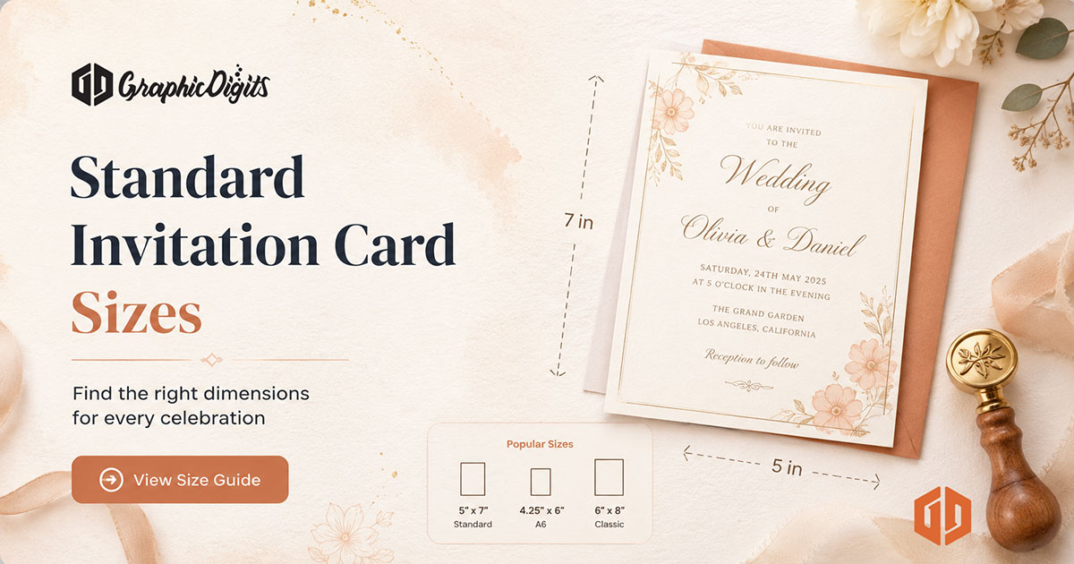 Invitation Card Size