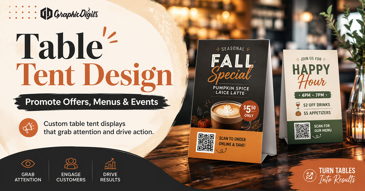 Table Tent Design