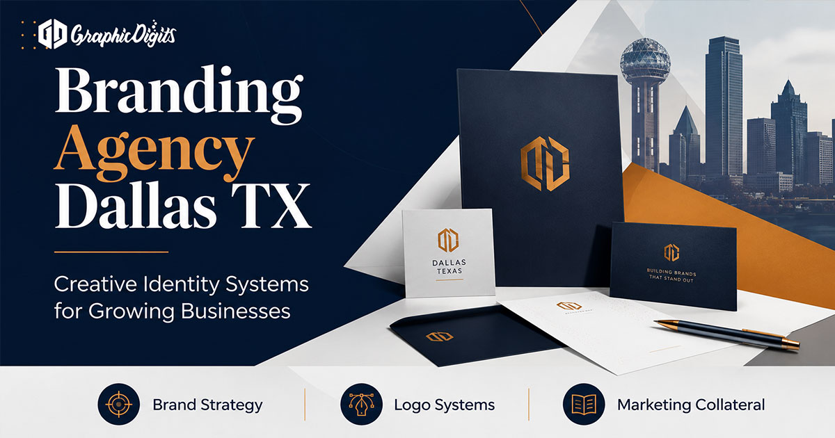 Branding agency in Dallas TX by Graphic Digits