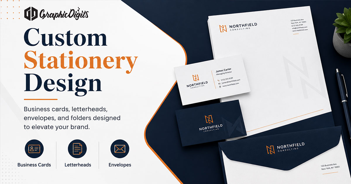Business stationery by Graphic Digits