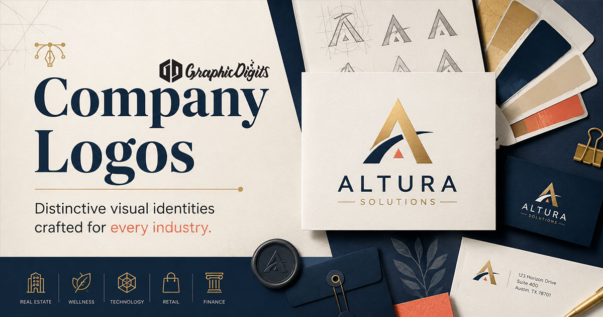 Cleaning company logo by Graphic Digits