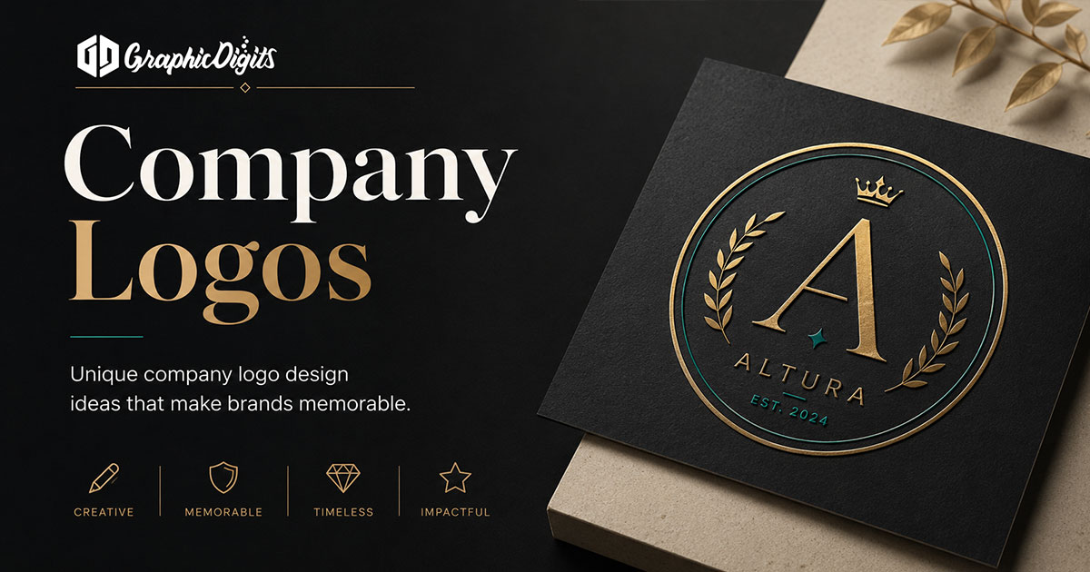 Construction company logo by Graphic Digits