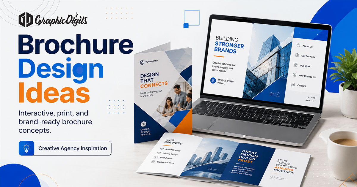 Custom brochures by Graphic Digits