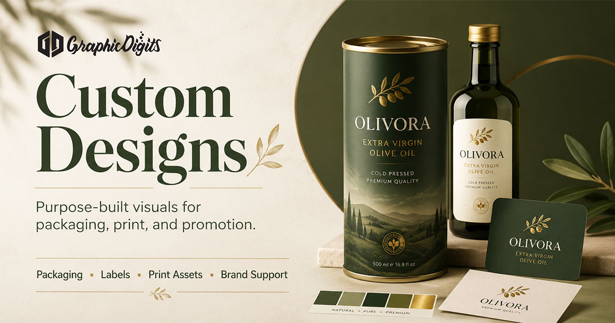 Custom graphic designs by Graphic Digits