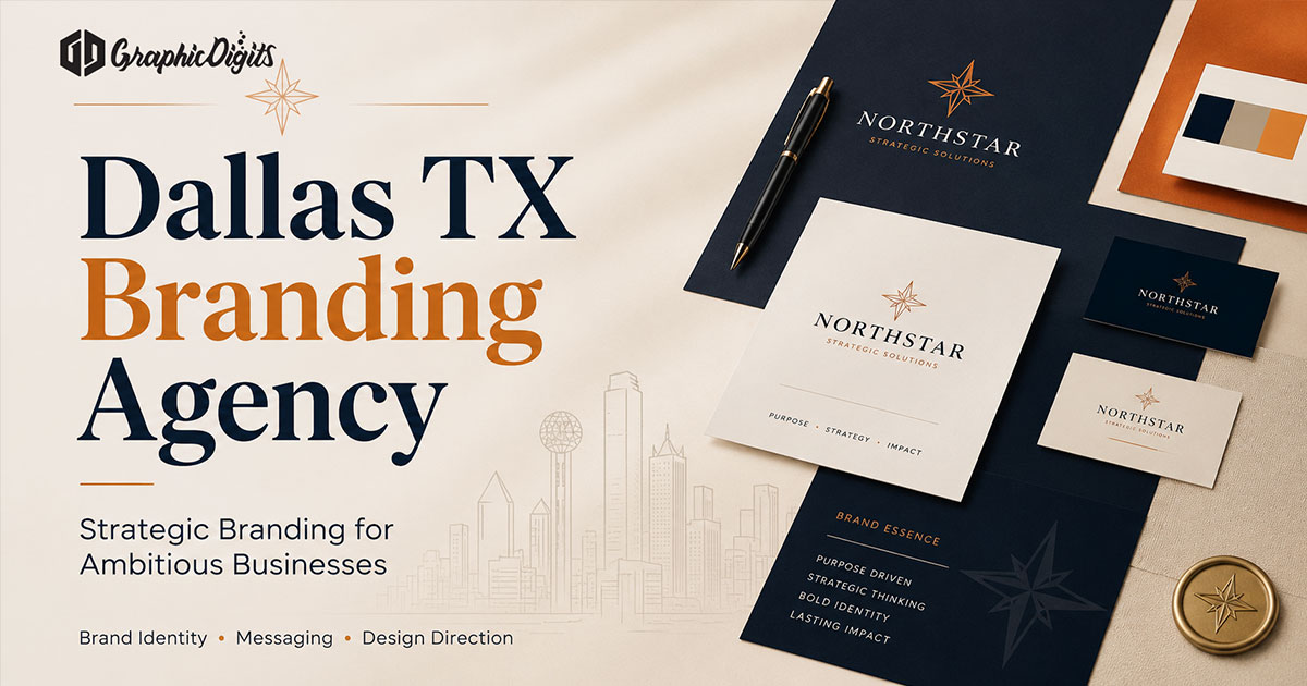 Dallas branding agency by Graphic Digits
